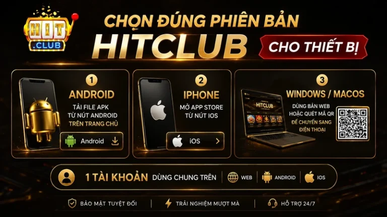 Tải HITCLUB – Hướng dẫn cài app Android và iOS
